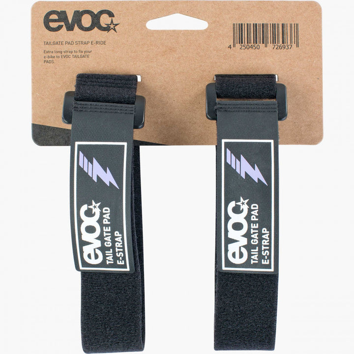EVOC Tailgate Pad STRAP E-Ride Black Set (2 Pcs)