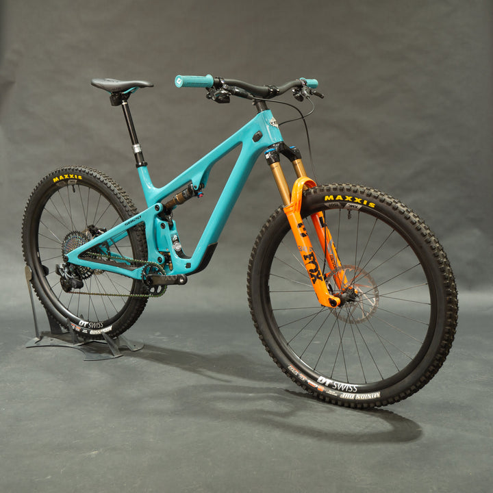 YETI SB120 T-SERIES | SRAM XX1 AXS | FOX FACTORY | LARGE | TURQUOISE | CUSTOM BUILD