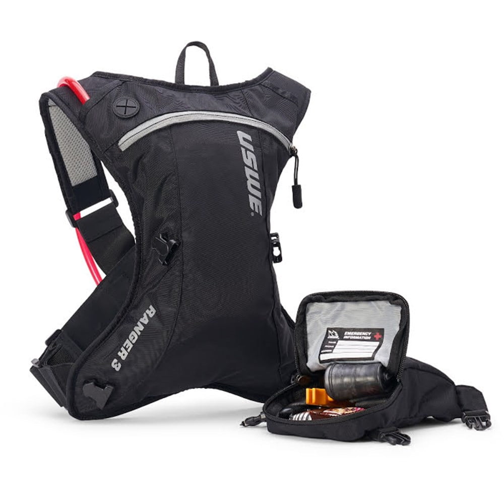 HYDRATION PACK | USWE RANGER 3 2.0L | CARBON BLACK