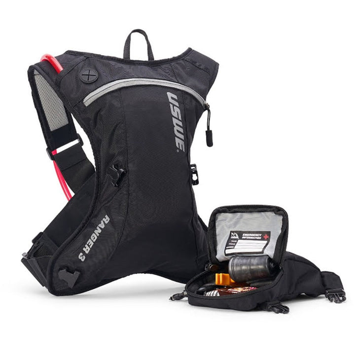 HYDRATION PACK | USWE RANGER 3 2.0L | CARBON BLACK