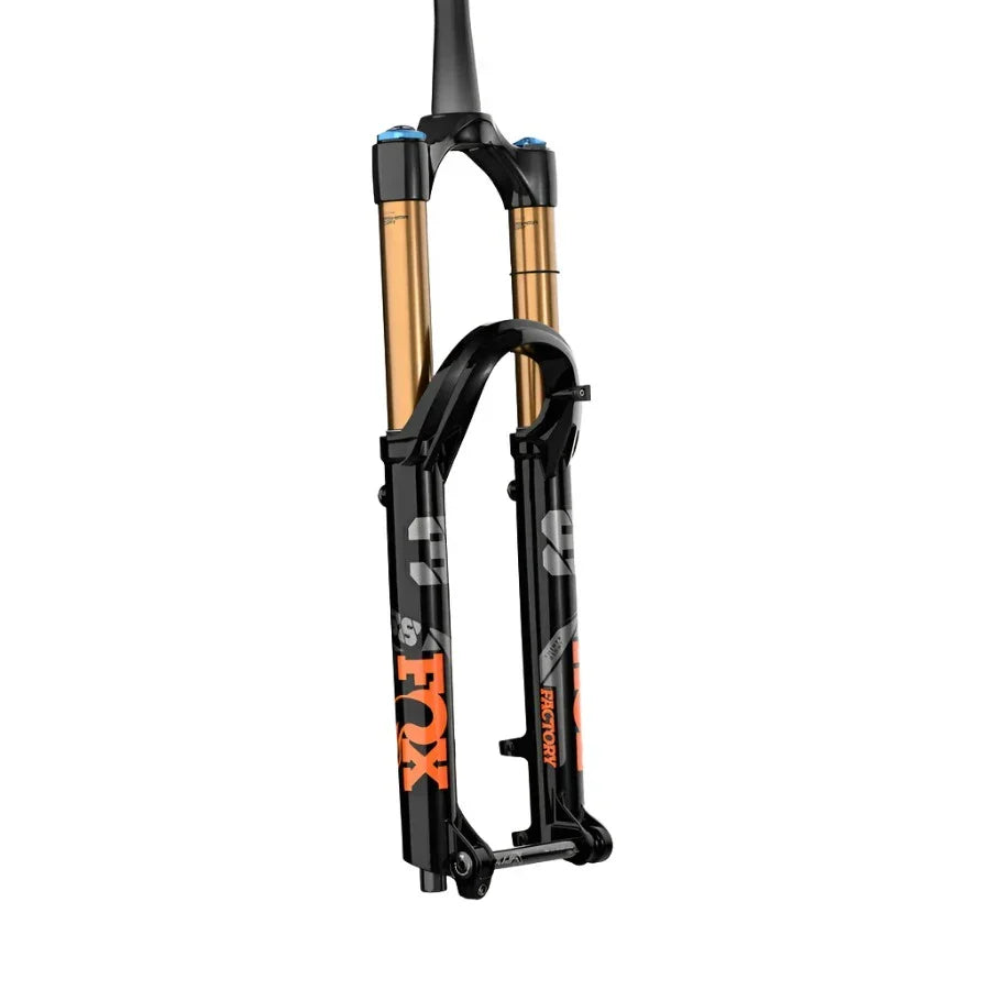 Fork Fox 38 Factory | 170mm MAX | 29" | Grip2 | KABOLT | 44mm | Orange Decal | Shiny Black '22