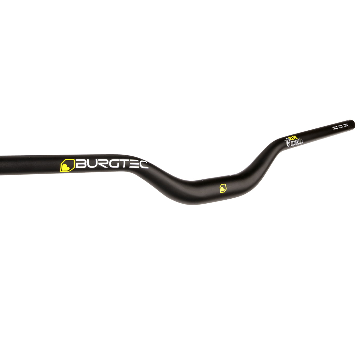 BURGTEC RIDEHIGH ハンドル 800mm 50mmライズ Handlebar Burgtec Ride High Alloy Josh Bryceland 35mm 800mm Rise