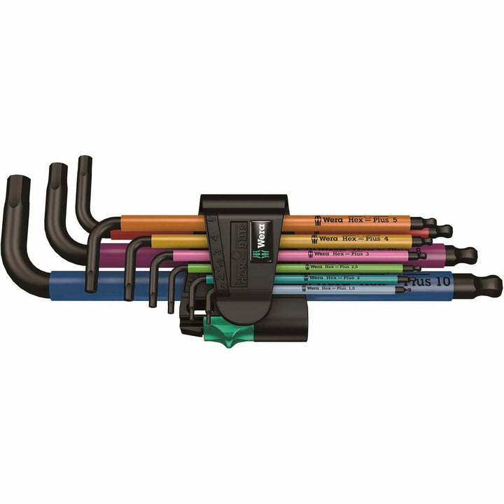 Tool Wera 950/9 Hex-Plus Multicolour 1 L-key set metric BlackLaser