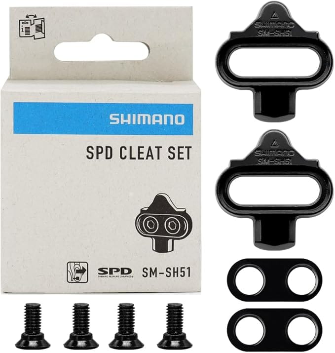 SHIMANO SM-SH51 SPD SINGLE RELEASE CLEATS NEW NUT | Summit Cycles