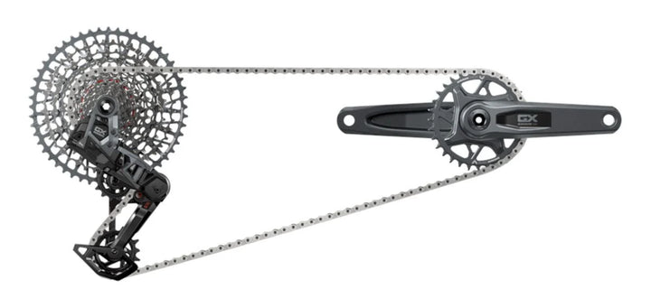 GROUPSET SRAM TRANSMISSION GX T-TYPE AXS EAGLE MTB 165MM