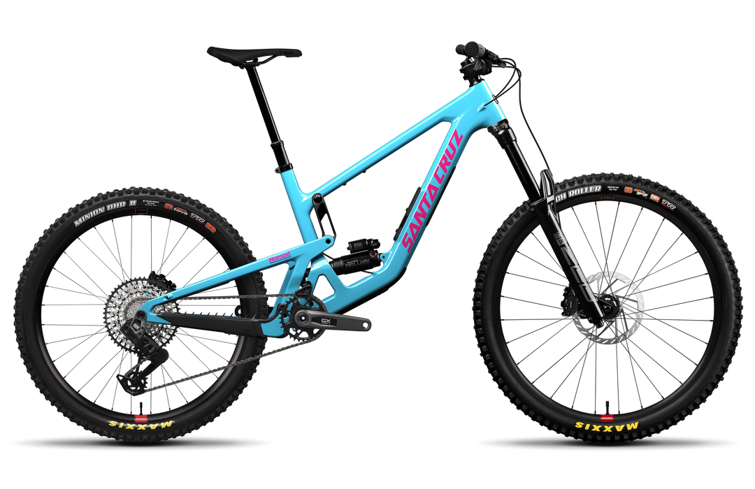 Bike Santa Cruz Nomad 7 CC | GX AXS-Kit | Gloss Aqua | Magenta | LGE '27