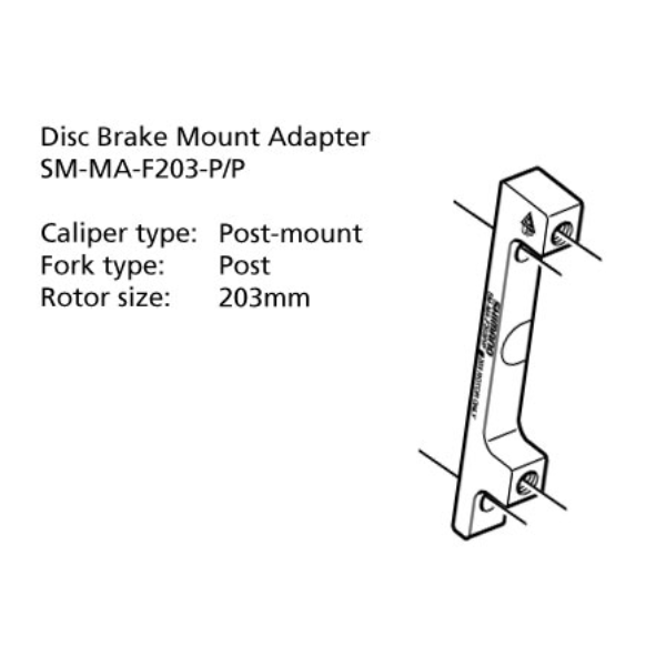 Shimano Post Mount Brake Adapter