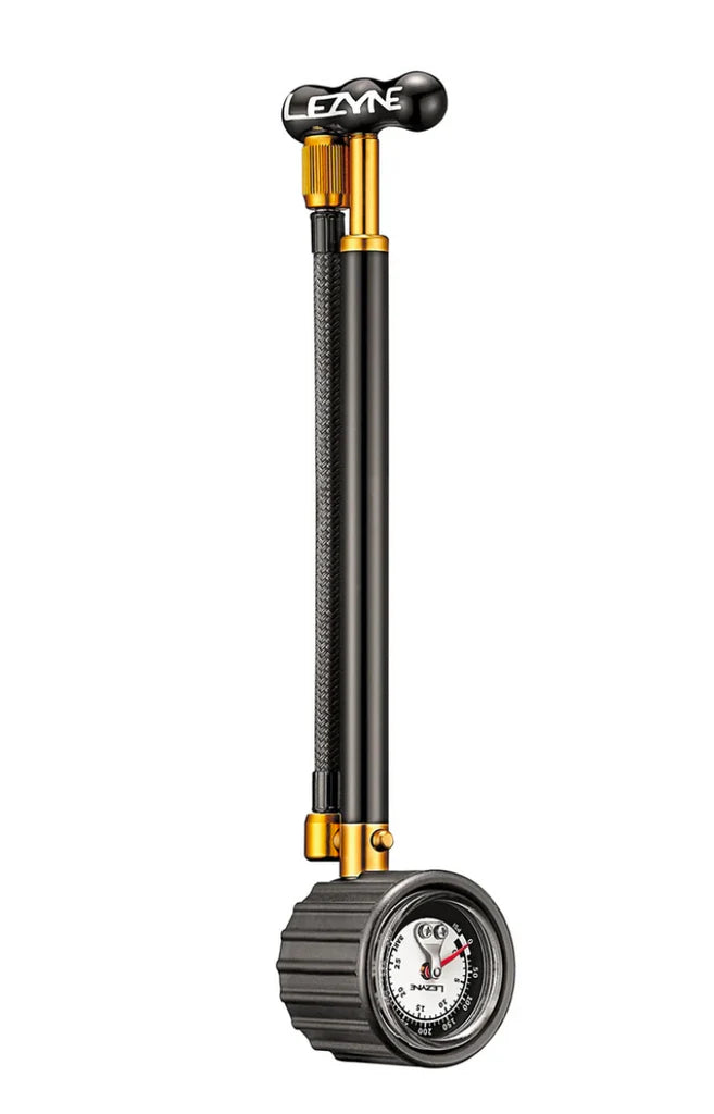 Lezyne Shock Drive Pump 400psi Black
