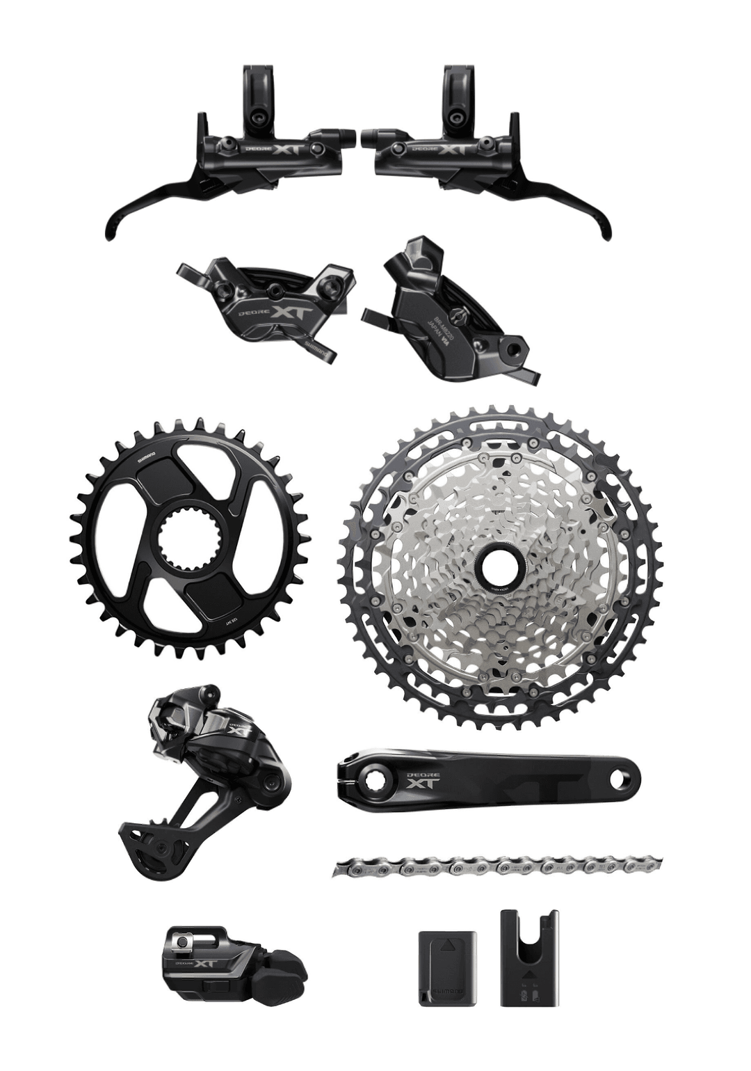 Groupset Shimano XT Di2 | XT Brakeset Bundle | 170mm Crank Groupset Shimano XT Di2 | XT Brakeset Bundle | 170mm Crank