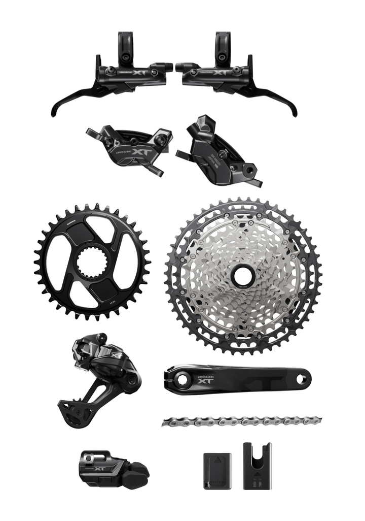 Groupset Shimano XT Di2 | XT Brakeset Bundle | 170mm Crank