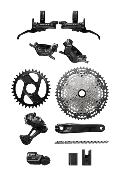 Groupset Shimano XT Di2 | XT Brakeset Bundle | 165mm Crank