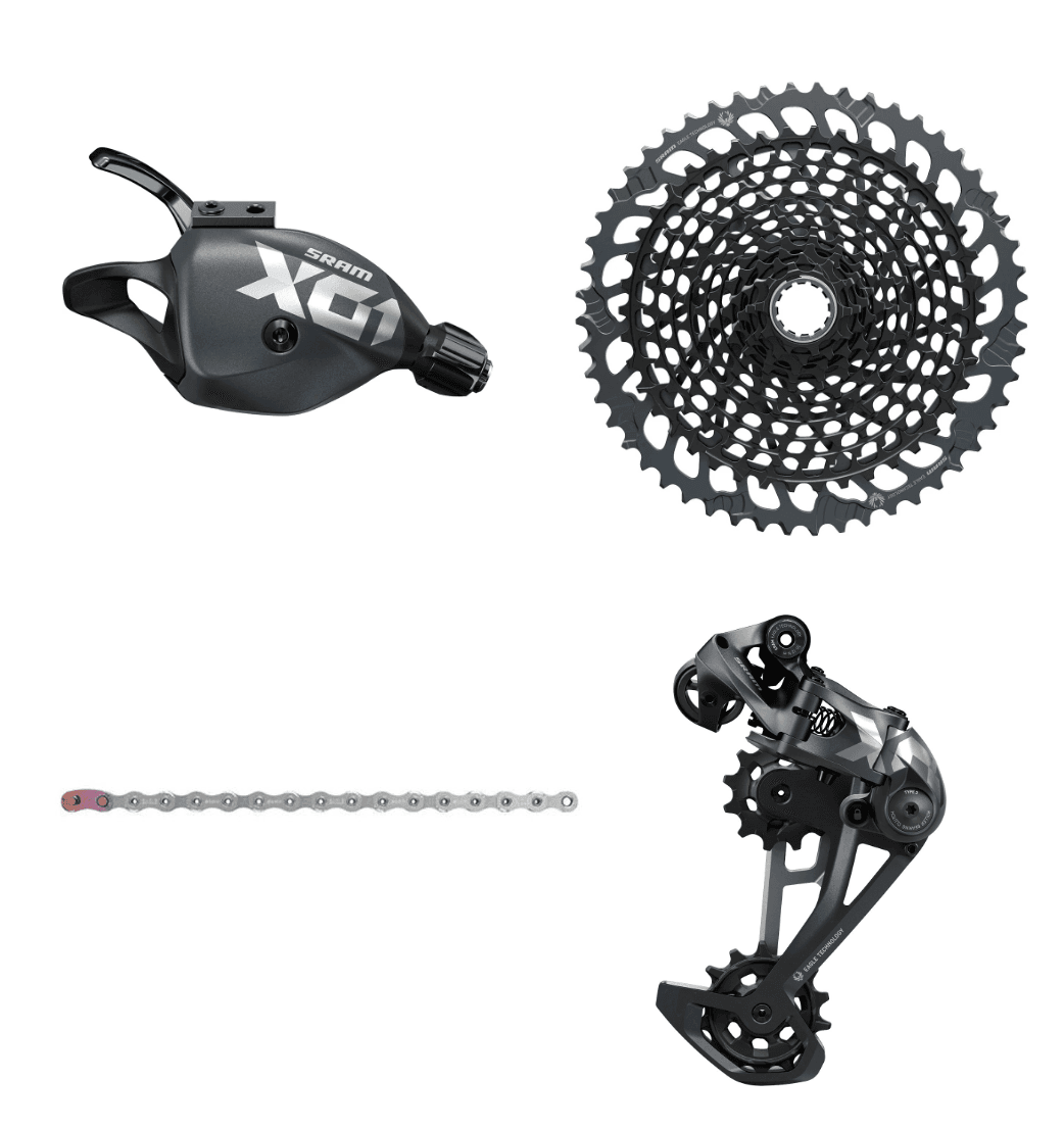 Groupset | SRAM X01 Cable | 10-52 Cassette | No Crankset | Eagle