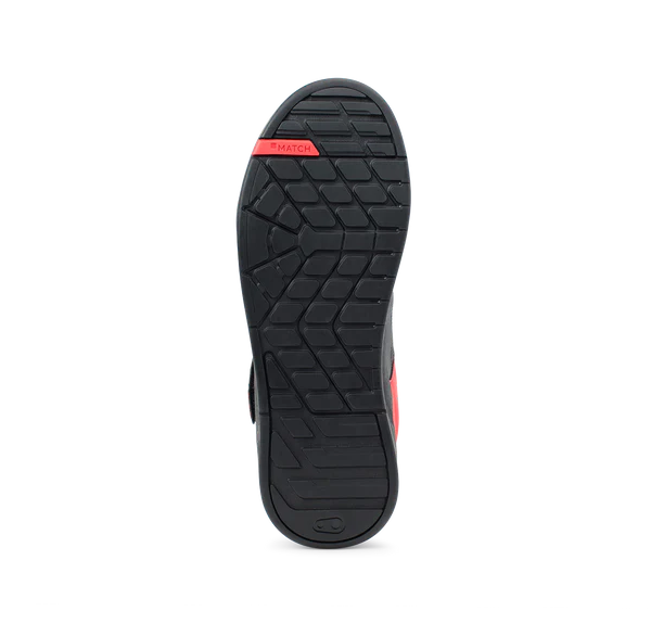 CrankBrothers Stamp Flat Shoe Speedlace + Strap Grey/Red