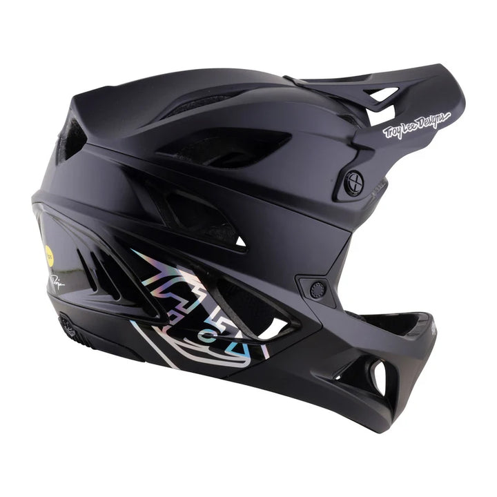 Helmet | TLD Stage 2 | MIPS | Stealth Black | MED/LGE