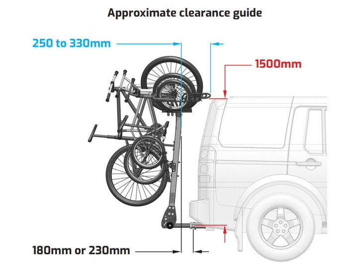 Gripsport Versa 1.4 Car Rack 4 Bike Carrier