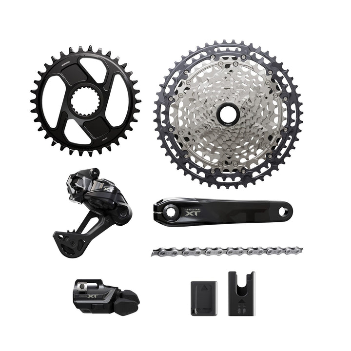 Groupset Shimano XT Di2 | XT Brakeset Bundle | 165mm Crank