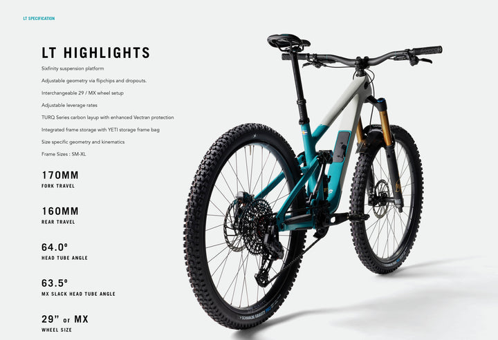 Bike Yeti Cycles LT MY27