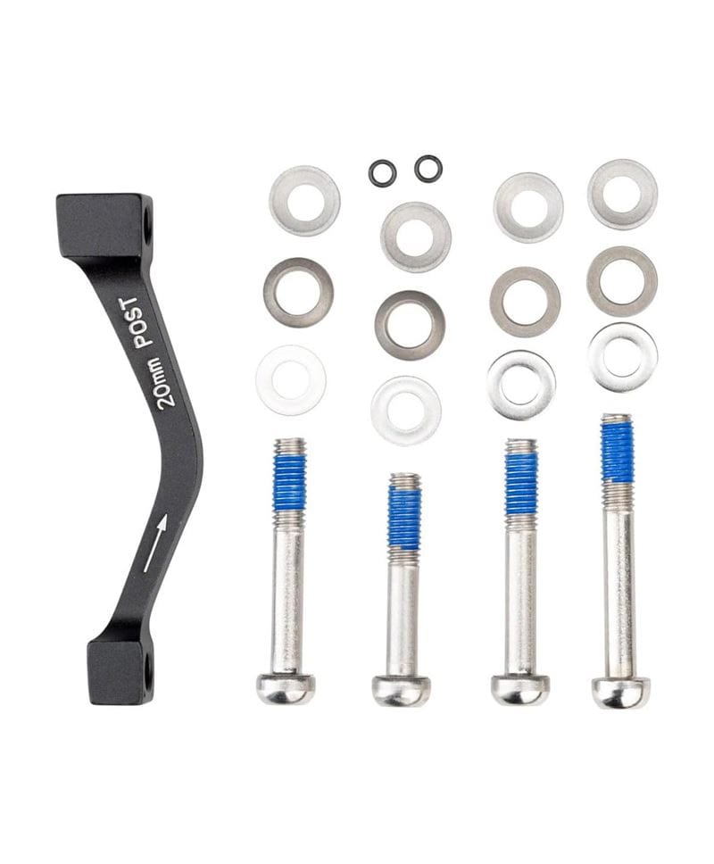 Brake Adapter SRAM Post 20P FR 180 RR 160 W/Stainless bolts CPS