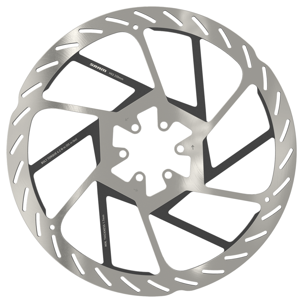 Rotor SRAM HS2 ROUNDED 6-Bolt