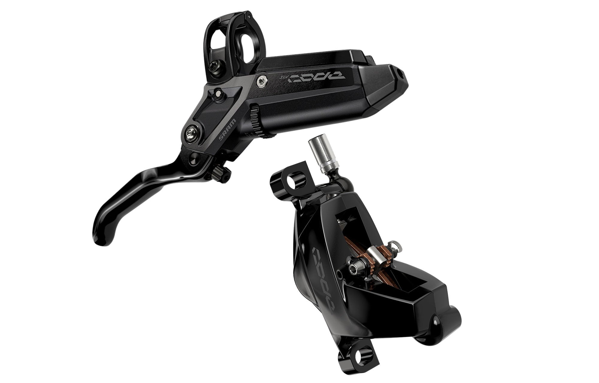 BRAKESET SRAM CODE SILVER (Front and Rear - Complete) | Summit Cycles