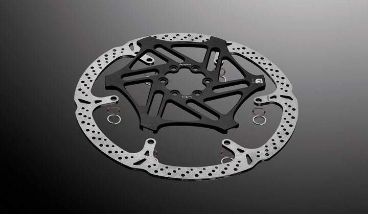 BRAKESET HOPE EVO V6TI MONO EDITION SET 220/200MM BRAIDED