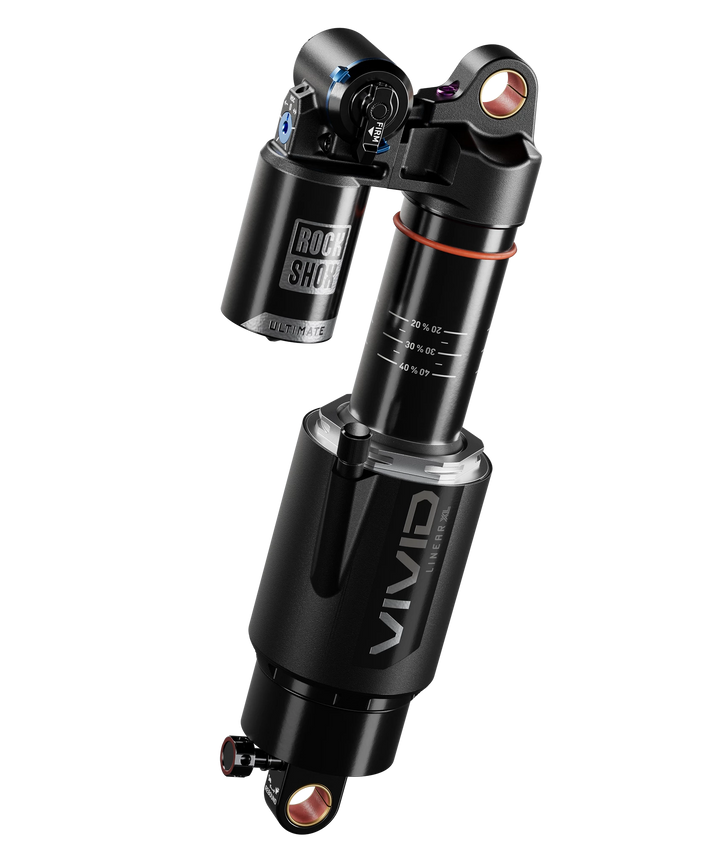 Rear Shock Vivid Ultimate RC2T D1 - (210x55) Linear XL Air, 2 T