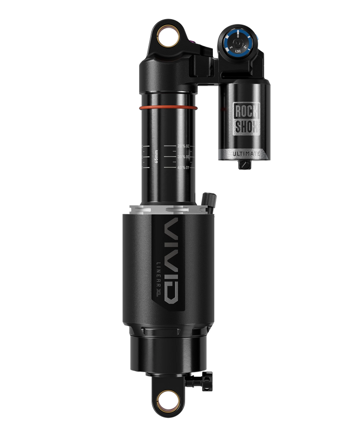 Rear Shock Vivid Ultimate RC2T D1 - (210x55) Linear XL Air, 2 T