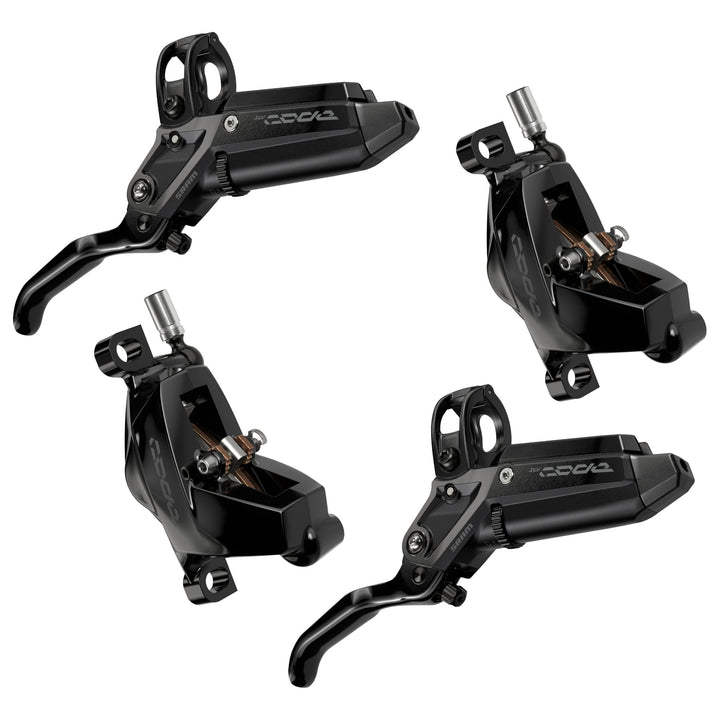 BRAKESET SRAM CODE SILVER (Front and Rear - Complete)