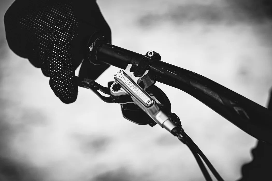 Brakeset Trickstuff Maxima | Pump Silver / Reservoir Orange / Lever Neutral / Calliper Silver / Kevlar Black Hose / Pump Straight Silver / Calliper Banjo Silver