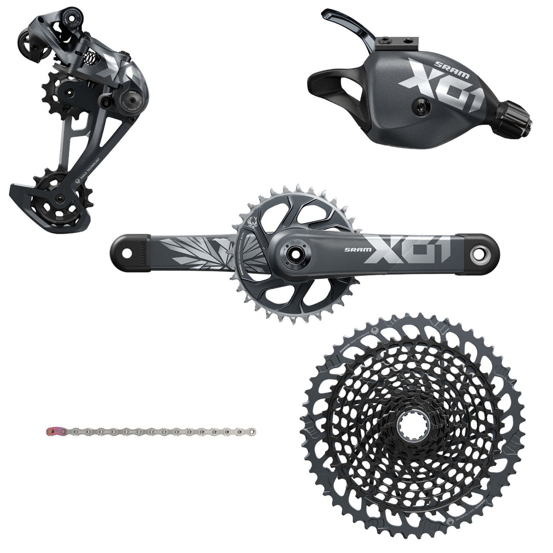 Groupset SRAM X01 CABLE | 170mm Carbon Crank |10-52 Cassette | EAGLE
