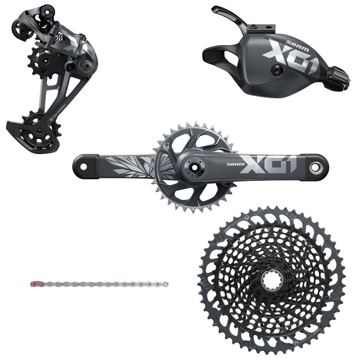 Groupset SRAM X01 CABLE | 170mm Carbon Crank |10-52 Cassette | EAGLE