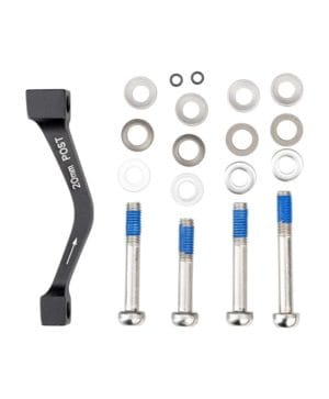 Brake Adapter SRAM Post 20P FR 180 RR 160 W/Stainless bolts CPS adapter-sram-avid-mm-postmount-after-mm-mm